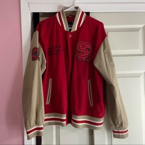XL vintage varsity jacket
